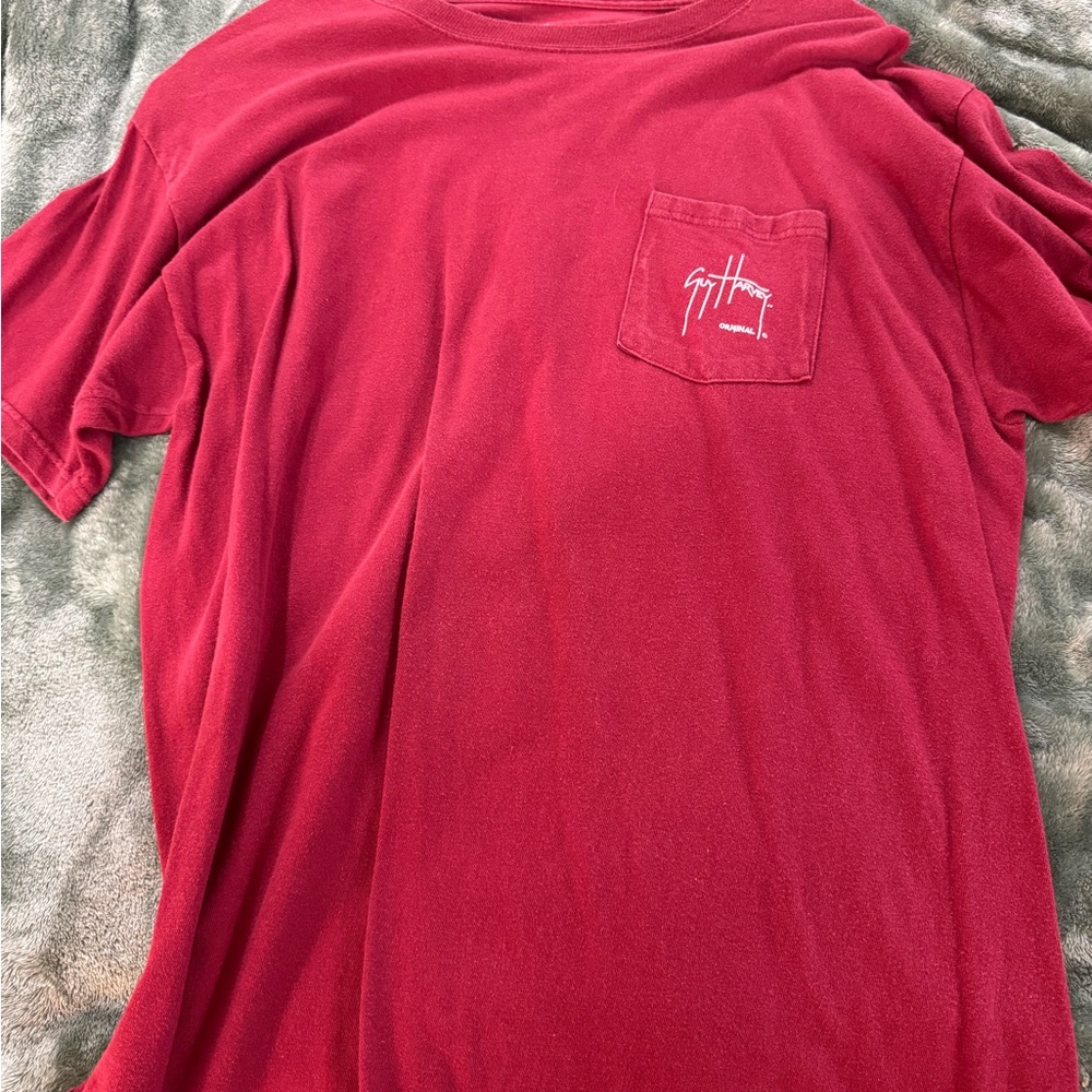 Guy Harvey Red Short Sleeve Tee